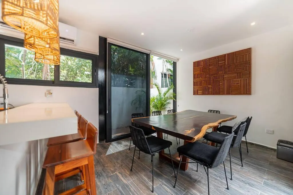 Vacation Villa Private Rooftop Pool Walk 2 Town Tulum Mexiko