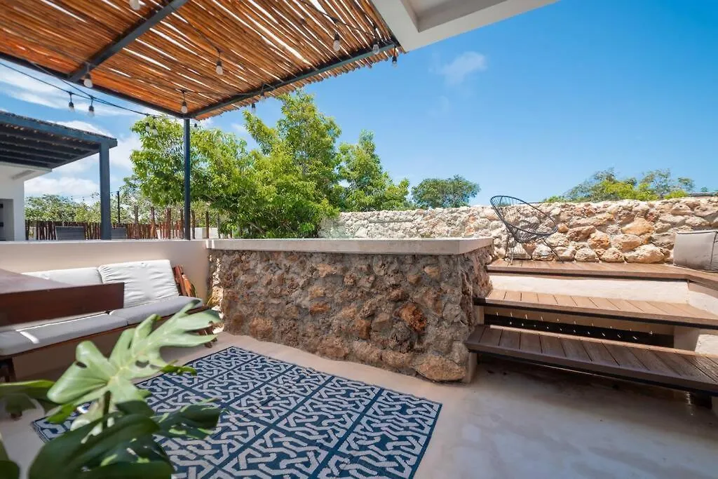 Vacation Villa Private Rooftop Pool Walk 2 Town Tulum