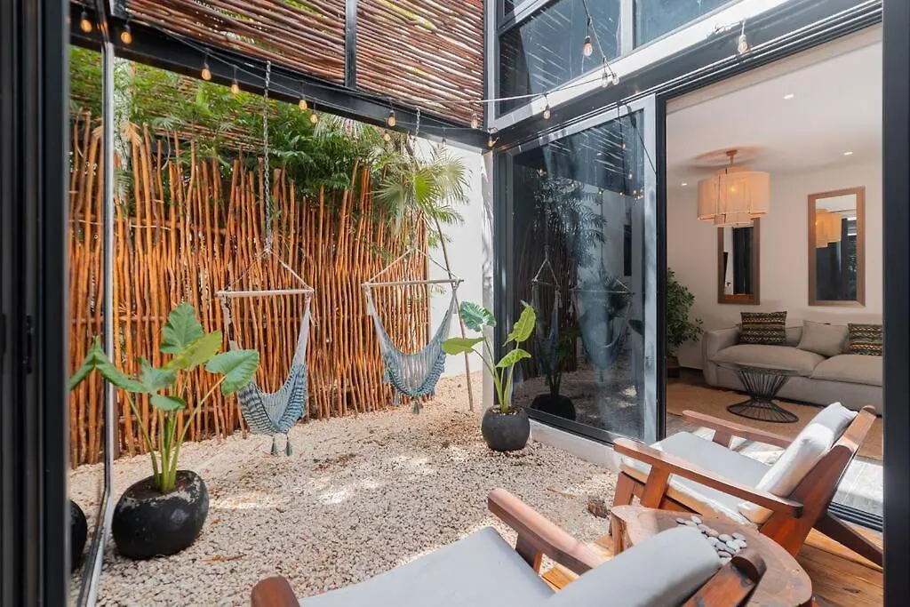 Vacation Villa Private Rooftop Pool Walk 2 Town Tulum