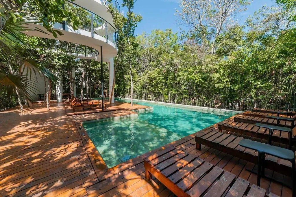 Vacation Villa Private Rooftop Pool Walk 2 Town Tulum
