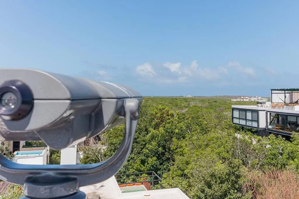 Vacation Villa Private Rooftop Pool Walk 2 Town Tulum