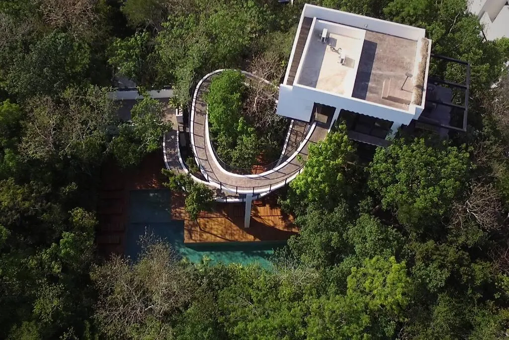 Vacation Villa Private Rooftop Pool Walk 2 Town Tulum 0*,  Mexico